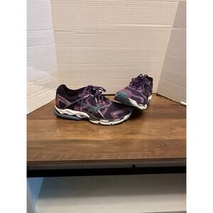 Mizuno Wave Enigma 5 Womens Size 10.5 Purple Running Shoes‎ Sneakers 8KN-11969